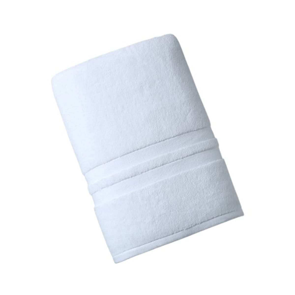 CRUSEC - Toalla De Baño 140 X 70 Cm Algodón Absorbente - Blanco.