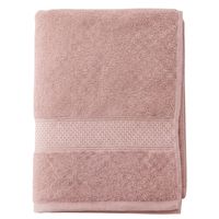 Toalla De Baño 140 X 70 Cm Algodón Absorbente - Rosa