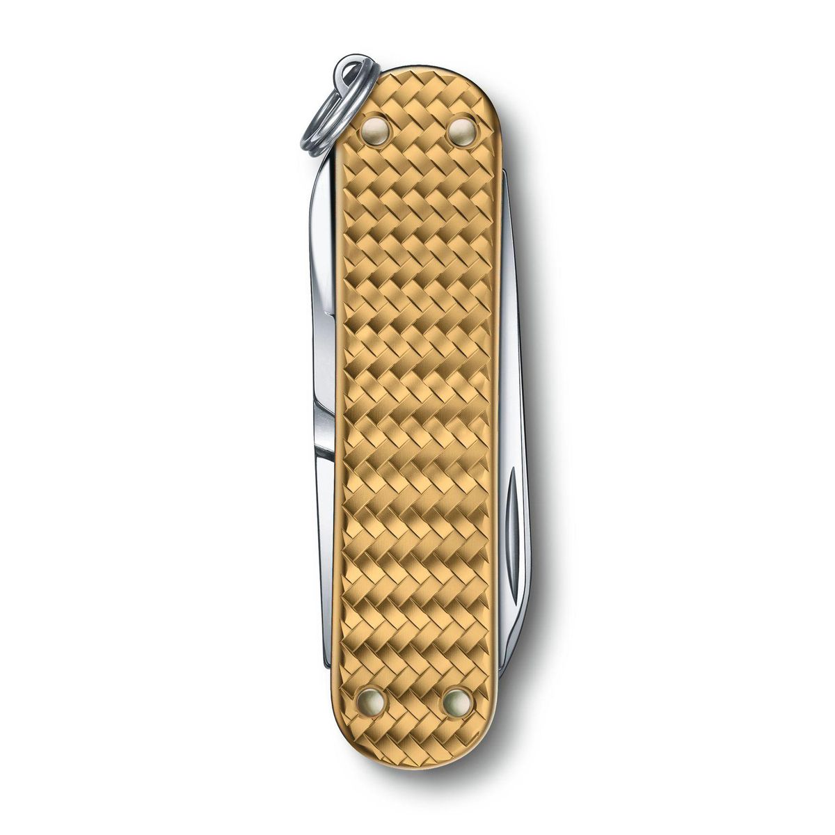 VICTORINOX - Navaja Pequeña Classic Precious Alox Dorado
