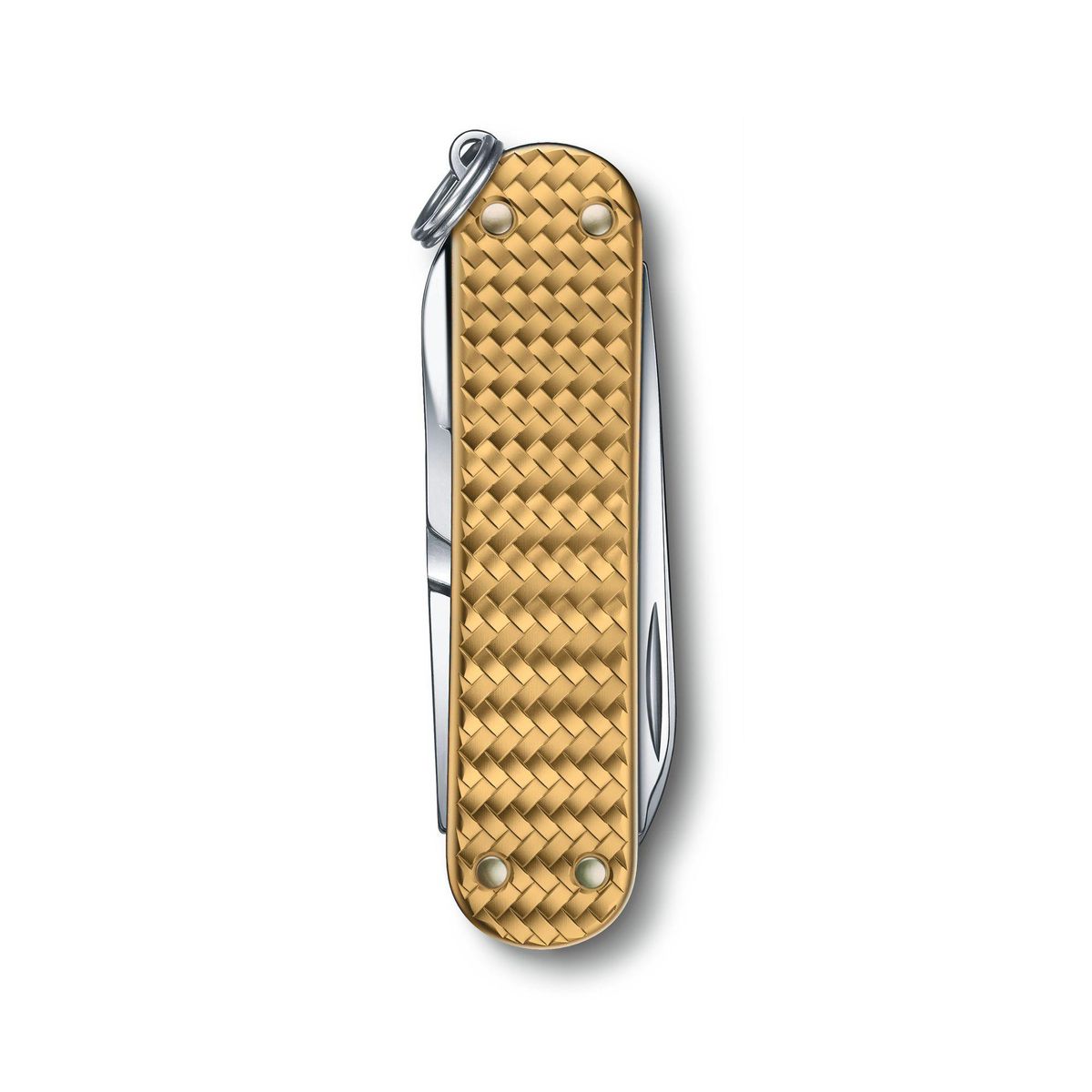 VICTORINOX - Navaja Pequeña Classic Precious Alox Dorado