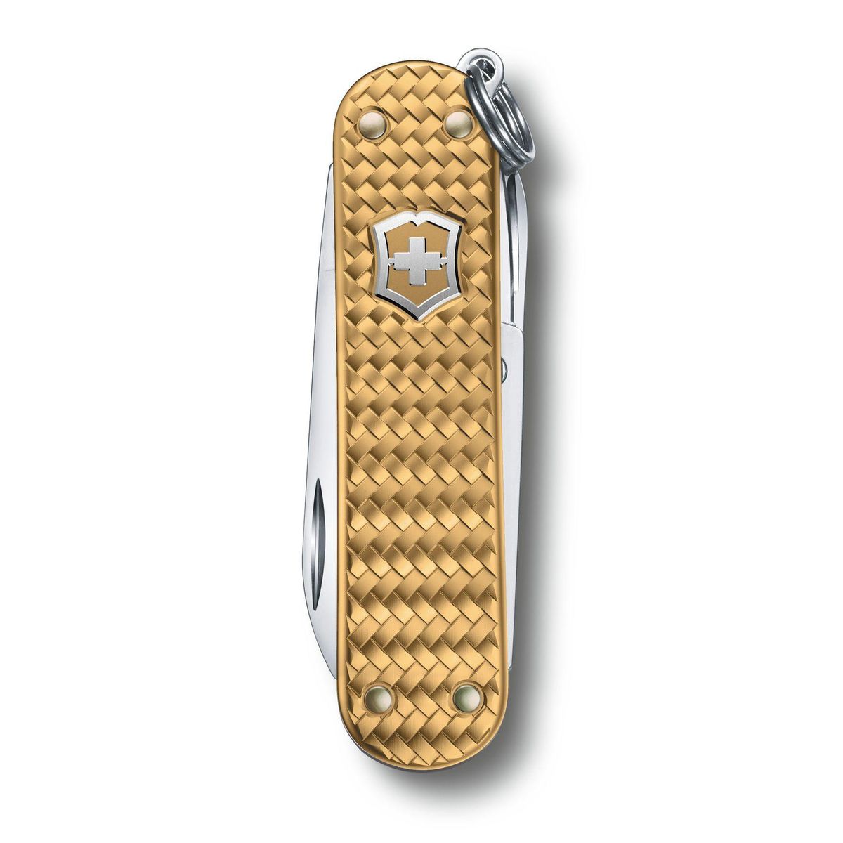VICTORINOX - Navaja Pequeña Classic Precious Alox Dorado
