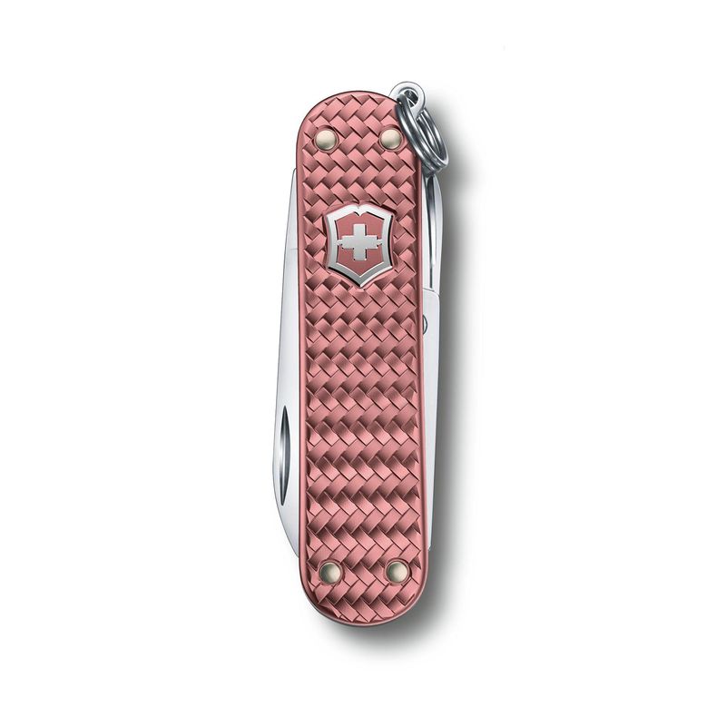 VICTORINOX - Navaja Pequeña Classic Precious Alox Rosa