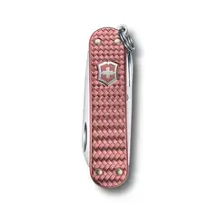 VICTORINOX - Navaja Pequeña Classic Precious Alox Rosa