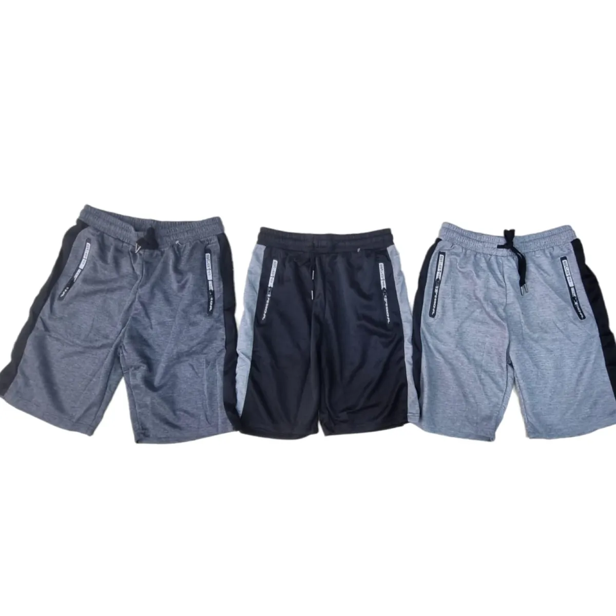 AGW - Pack 3 Shorts Hombre Algodón. Jogger Fit Deportivo.
