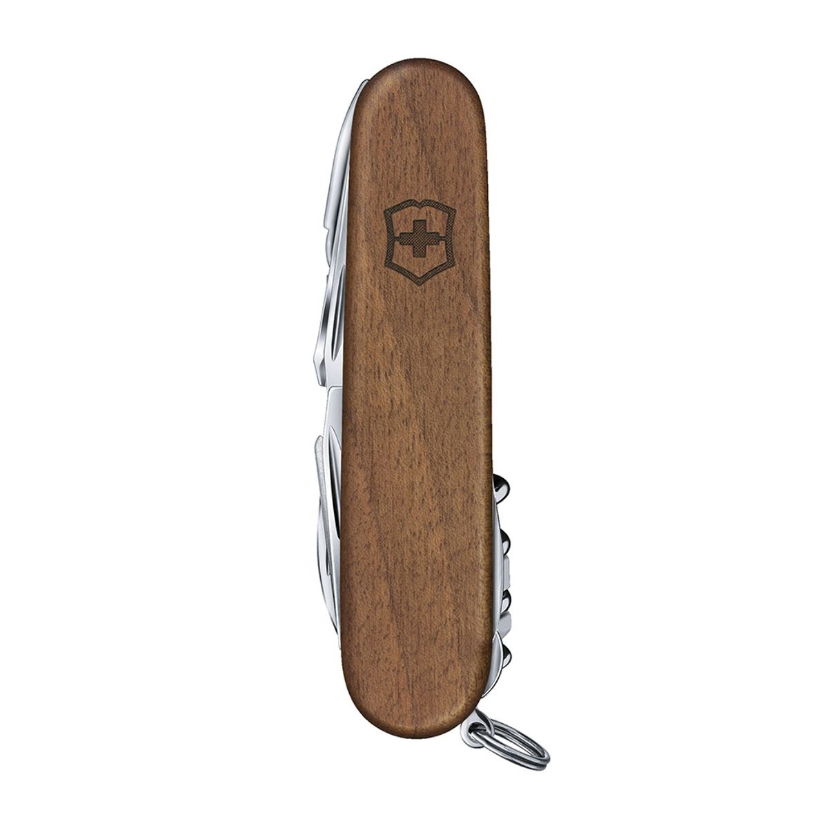 VICTORINOX - Navaja Swiss Champ Wood color Nuez Victorinox