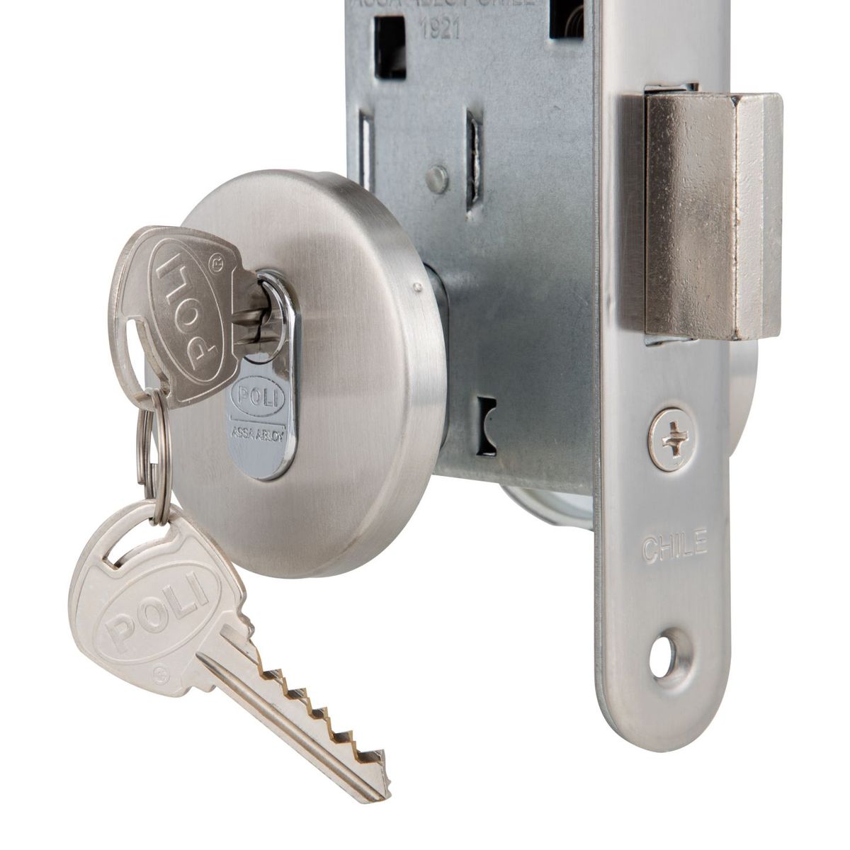 POLI - Cerradura Embutida Kenzo B40 Acceso 1/2 Llave/Llave