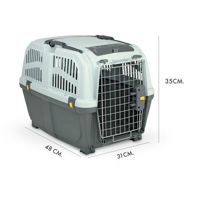 Imagen 2 del producto Jaula Transporte para mascotas Skudo 1 - 48cm