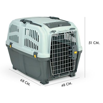Imagen 2 del producto Jaula Transporte para mascotas Skudo 4 - 68cm