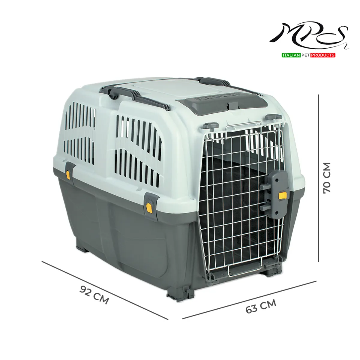MPS - Jaula Transporte para mascotas Skudo 6 - 92cm MPS