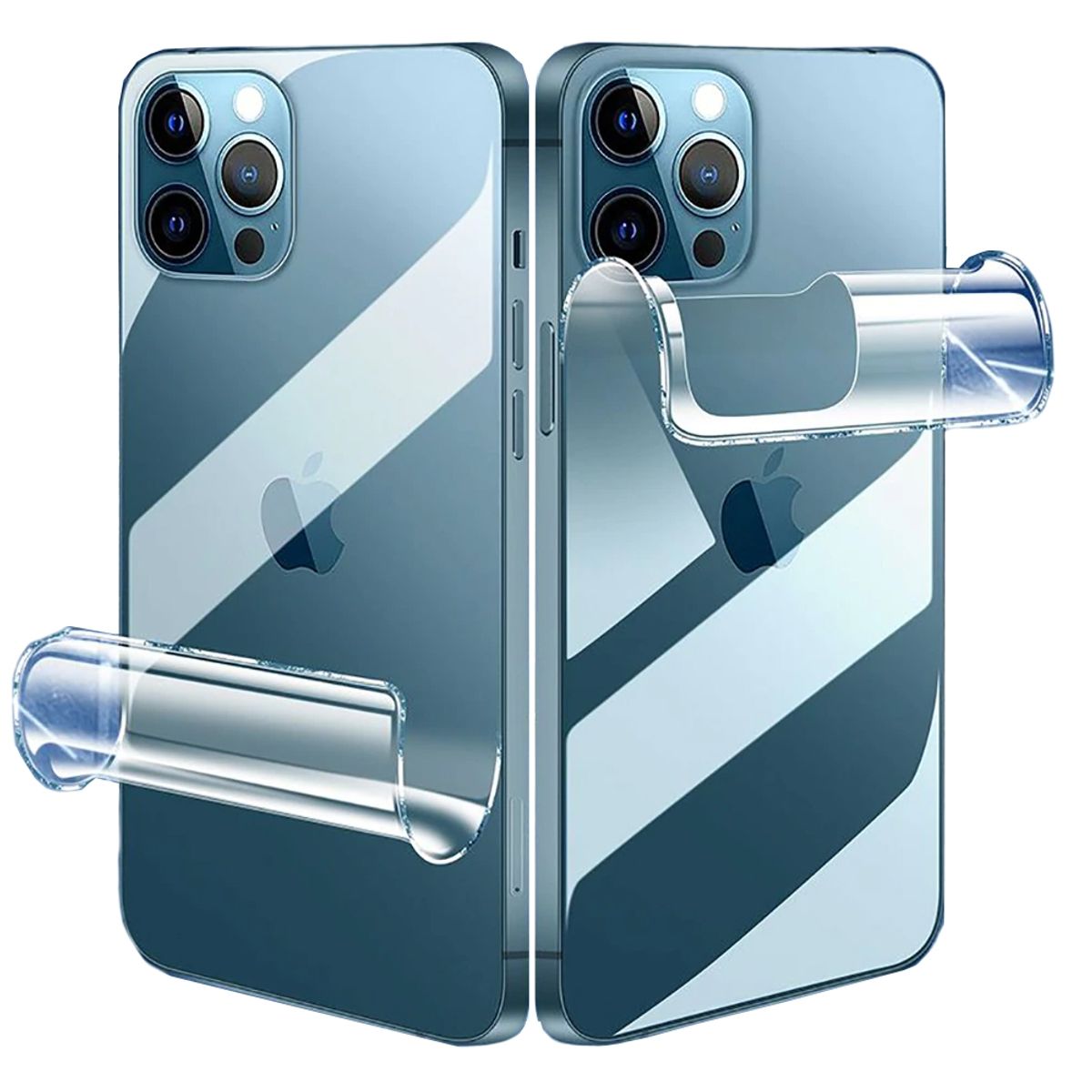 GENERICO - Lámina Mica Hidrogel Trasera Para iPhone 12 Mini