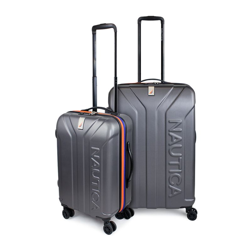 NAUTICA - Pack 2 maletas S+M Prime gris NAUTICA