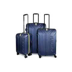 NAUTICA - Set 3 maletas Prime S+M+L azul