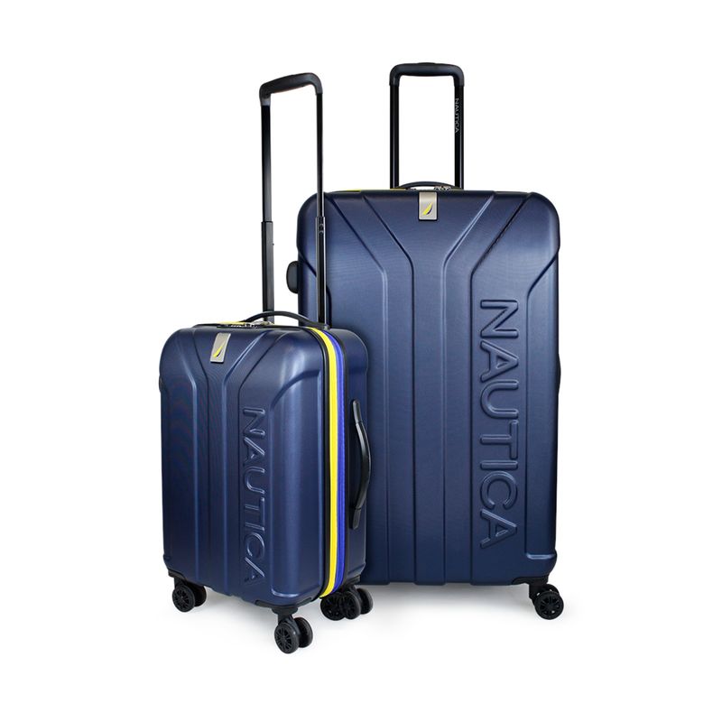 NAUTICA - Pack 2 maletas S+L Prime azul NAUTICA
