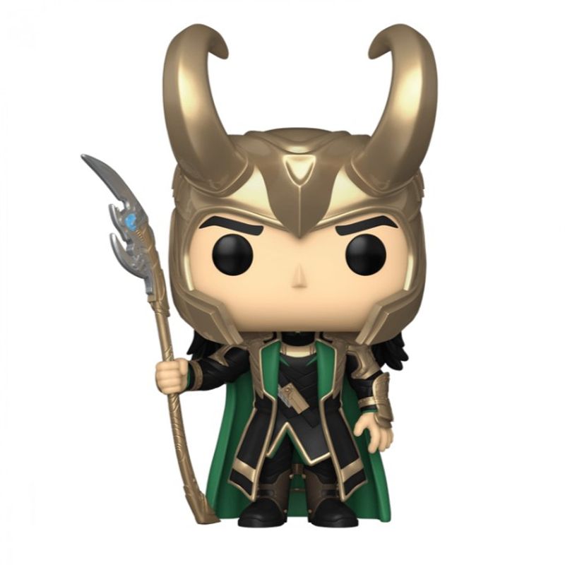 FUNKO - Funko Pop Marvel Avengers Loki Con Cetro 985 Glow
