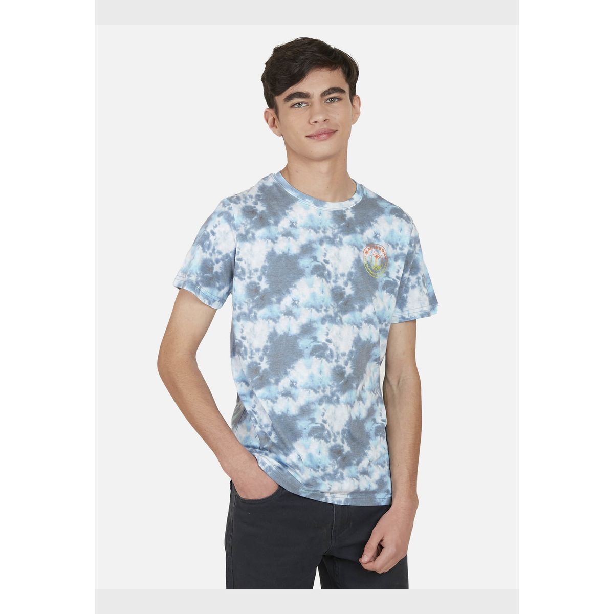 MAUI AND SONS - Polera GRADIENT ESTABLISHED CALIFORNIA Juvenil Multicolor Maui and Sons