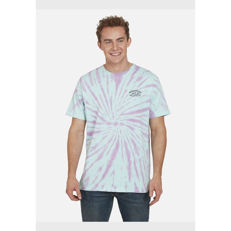 MAUI AND SONS - Polera SURF COMPANY TIE DYE Hombre Multicolor Maui and Sons