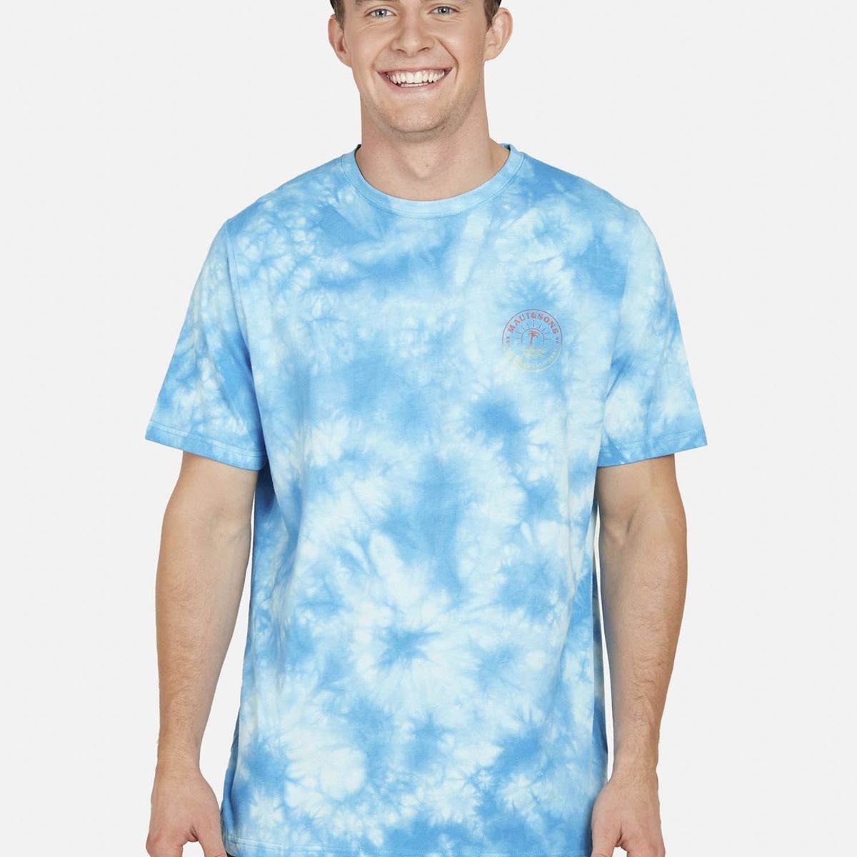 MAUI AND SONS - Polera GRADIENT ESTABLISHED CALIFORNIA Hombre Multicolor Maui and Sons