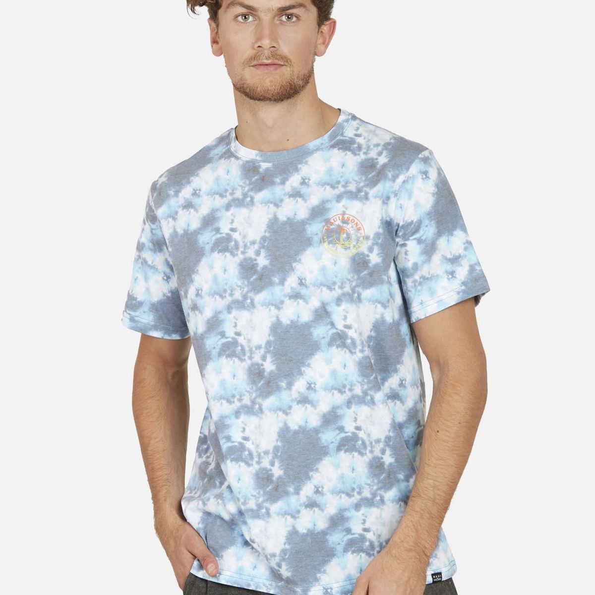 MAUI AND SONS - Polera GRADIENT ESTABLISHED CALIFORNIA Hombre Multicolor Maui and Sons