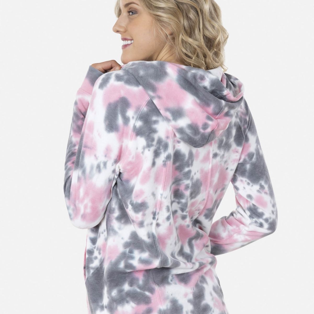 MAUI AND SONS - Poleron GRAY TIE HOODIE Mujer Multicolor Maui and Sons