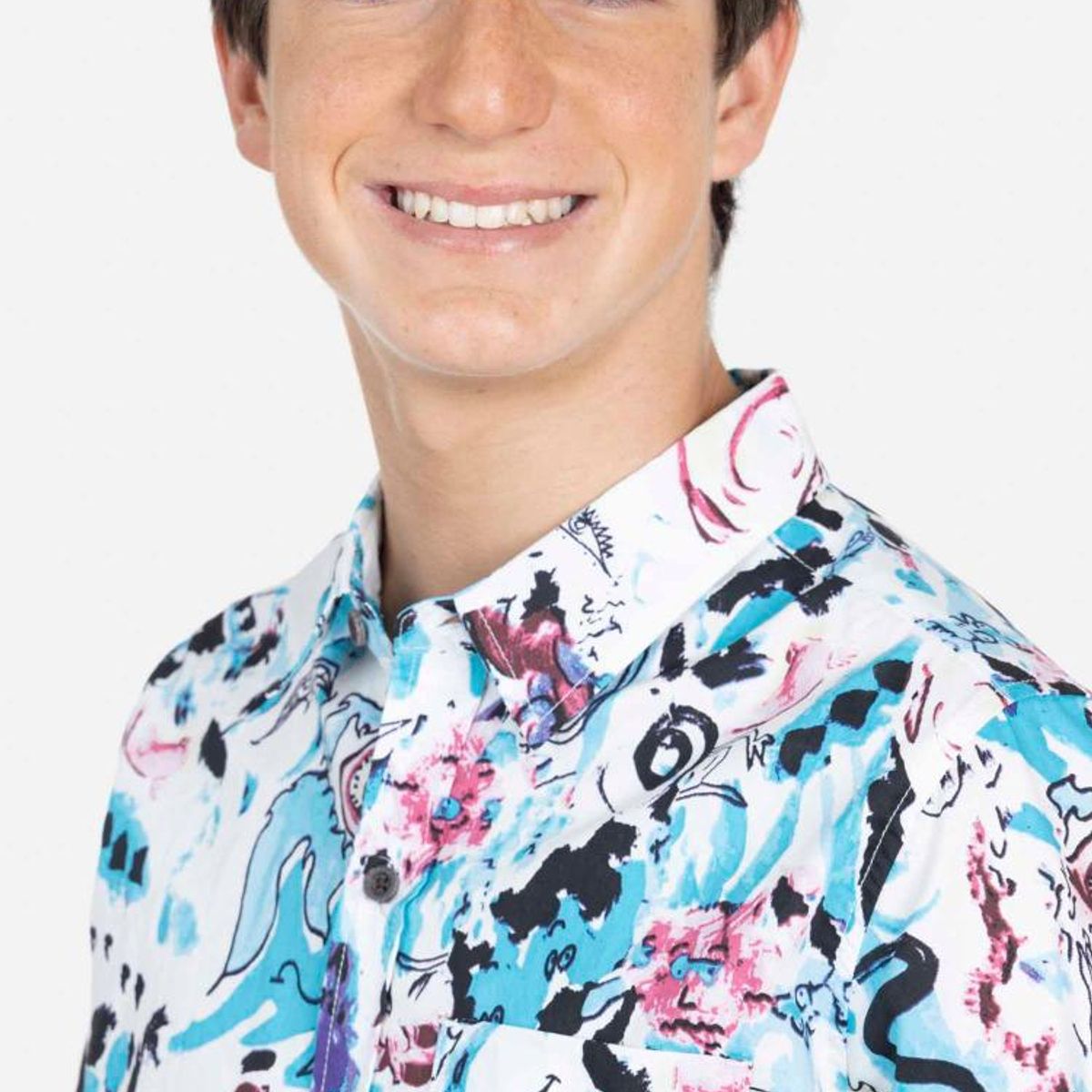 MAUI AND SONS - Camisa COLLAGE ART Juvenil Multicolor Maui and Sons