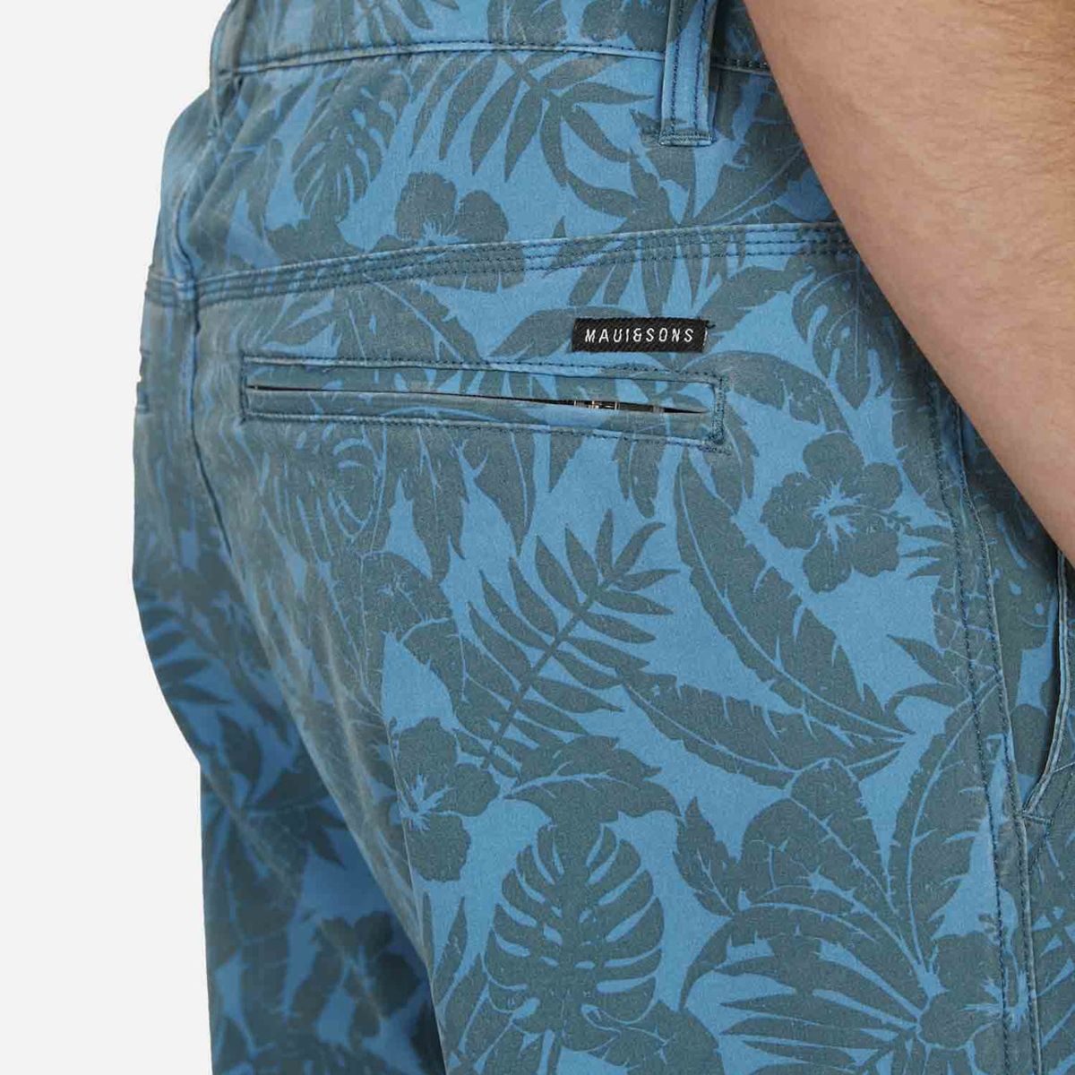 MAUI AND SONS - Bermuda CHINO FIT HIBISCUS Juvenil Multicolor Maui And Sons