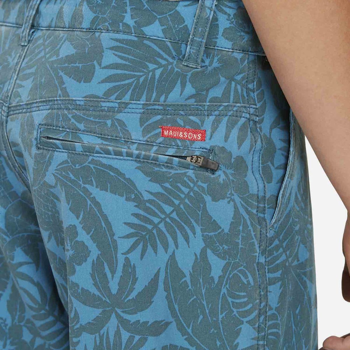 MAUI AND SONS - Bermuda CHINO FIT HIBISCUS Niño Multicolor Maui And Sons