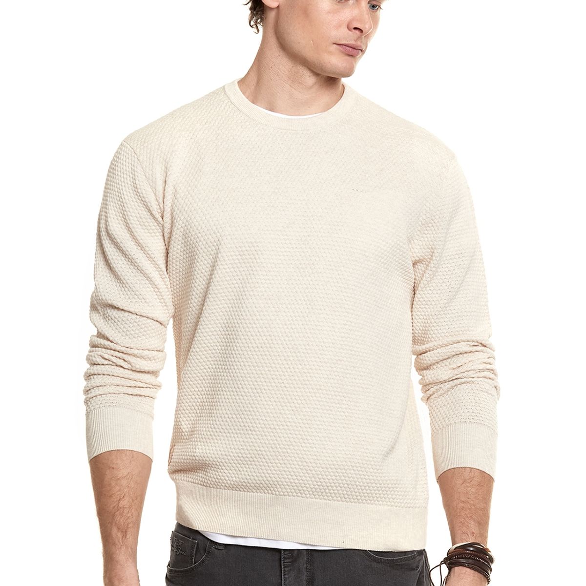 FEROUCH - Sweater Boston Beige Ferouch