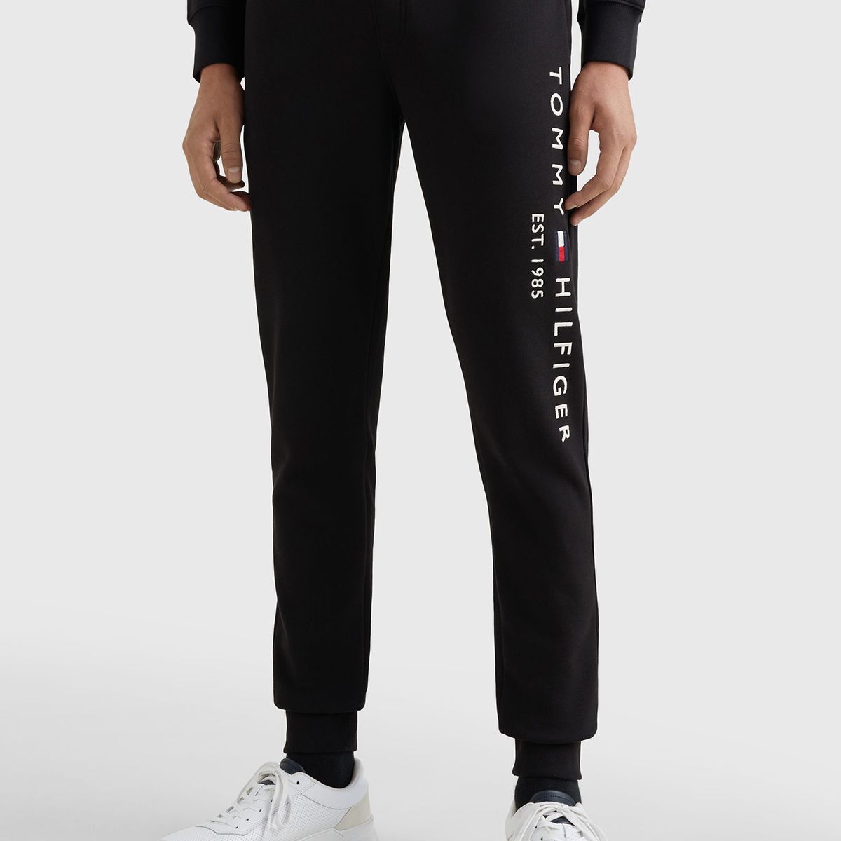 TOMMY HILFIGER - Joggers 1985 Essential Negro Tommy Hilfiger