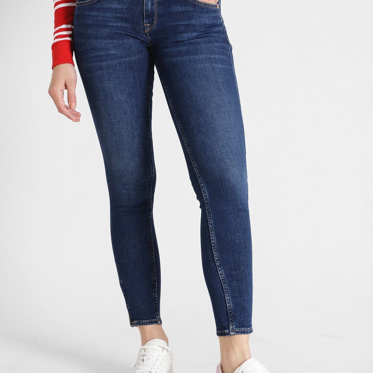 TOMMY HILFIGER - Jeans Scarlett Skinny Talle Alto Azul Tommy Jeans