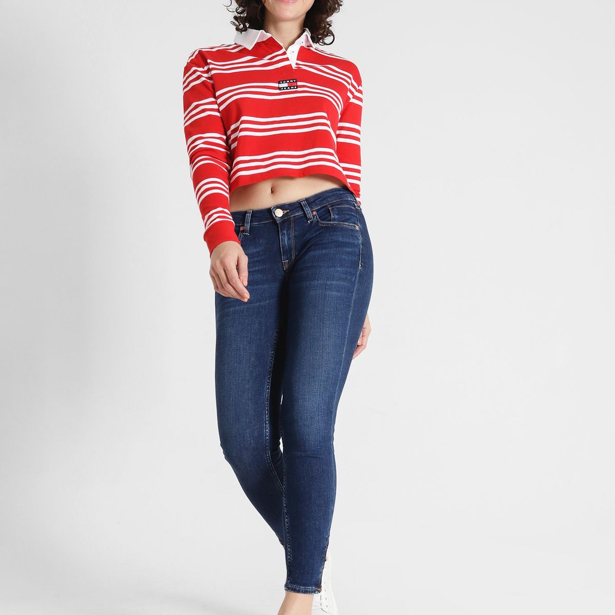 TOMMY HILFIGER - Jeans Scarlett Skinny Talle Alto Azul Tommy Jeans
