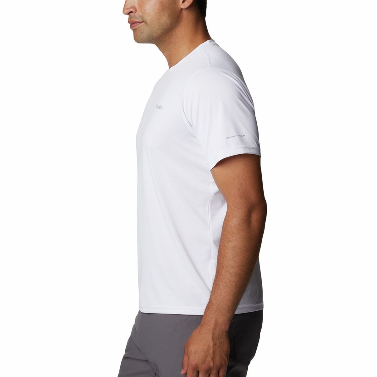 COLUMBIA - Camiseta Hombre Columbia Hike Crew Blanco COLUMBIA
