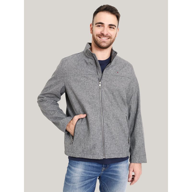 TOMMY HILFIGER - Chaqueta Active Soft Shell Gris Tommy Hilfiger