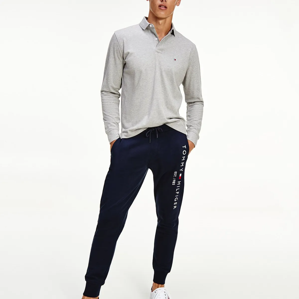 TOMMY HILFIGER - Joggers 1985 Essential Azul Tommy Hilfiger
