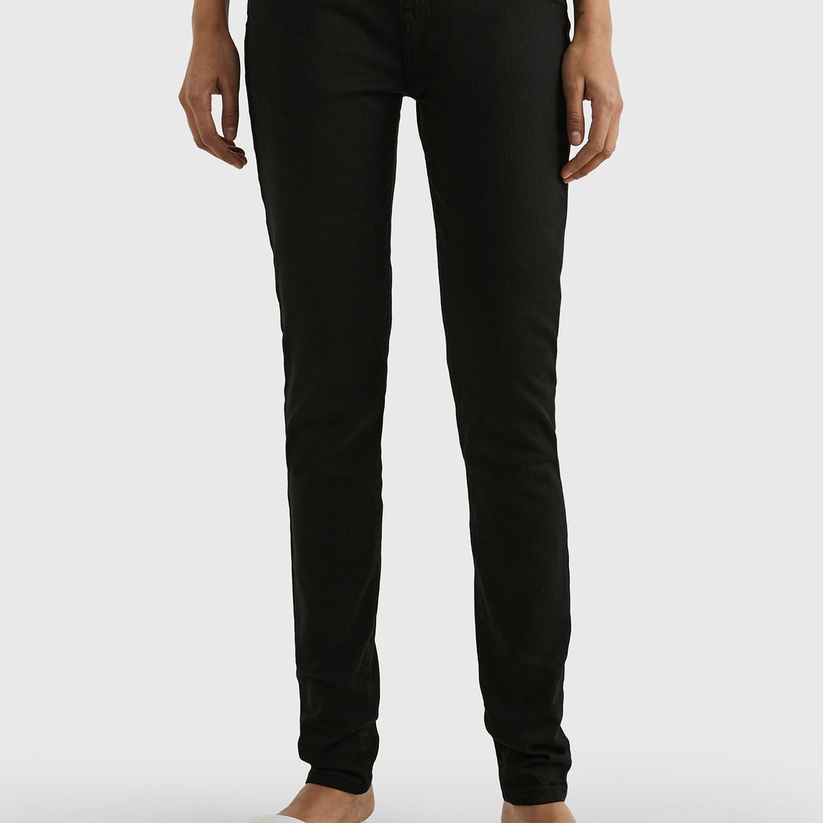 TOMMY HILFIGER - Jeans Como Heritage Skinny Negro Tommy Hilfiger