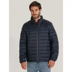 TOMMY HILFIGER - Parka Weight Quilted Azul
