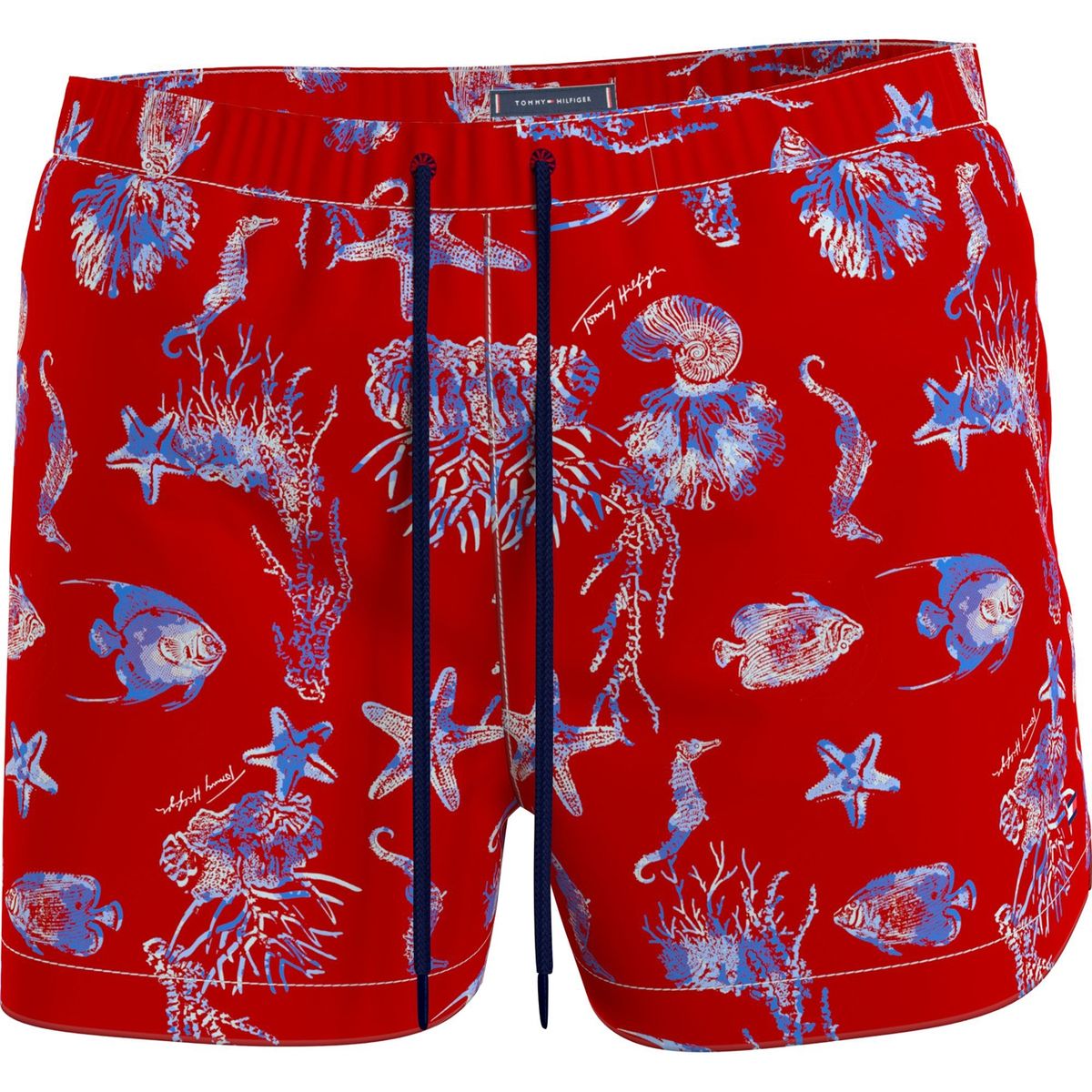 TOMMY HILFIGER - Traje De Baño Summer Print Rojo Tommy Hilfiger