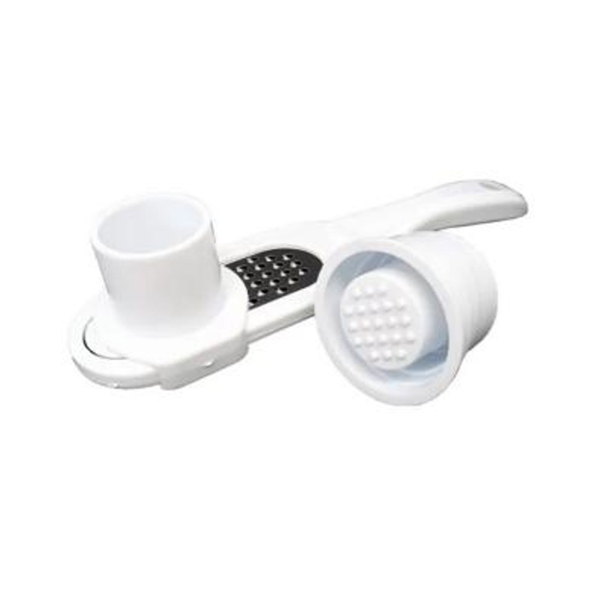 GENERICO - Rallador de Ajo Acero Inoxidable Gondol - Blanco