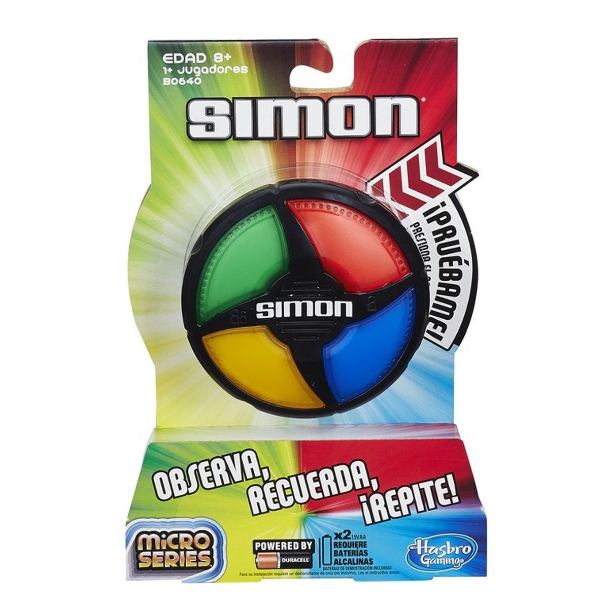 HASBRO - JUEGO DE MESA HASBRO GAMING SIMON MICROSERIES