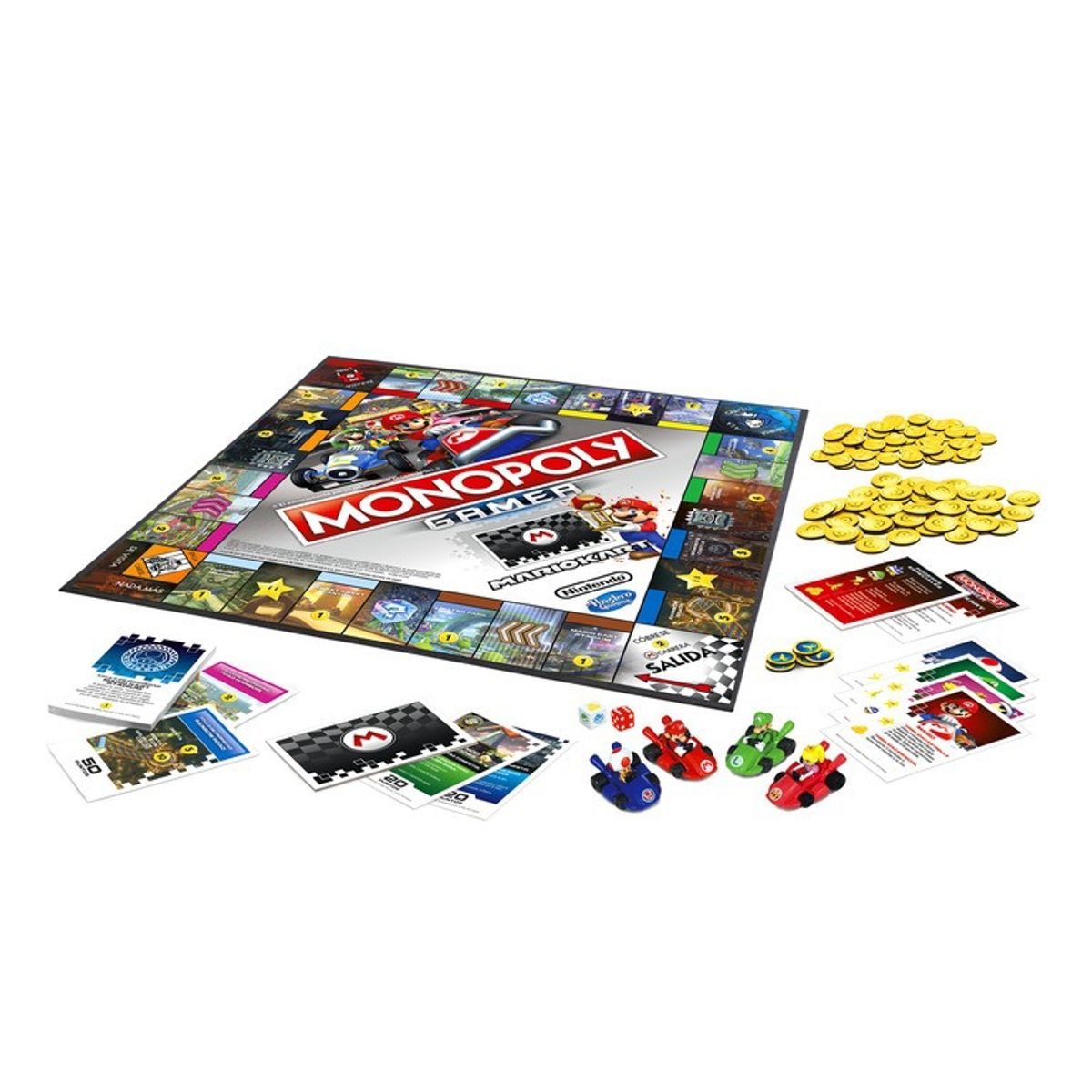MONOPOLY - JUEGO DE MESA MONOPOLY GAMER MARIOKART