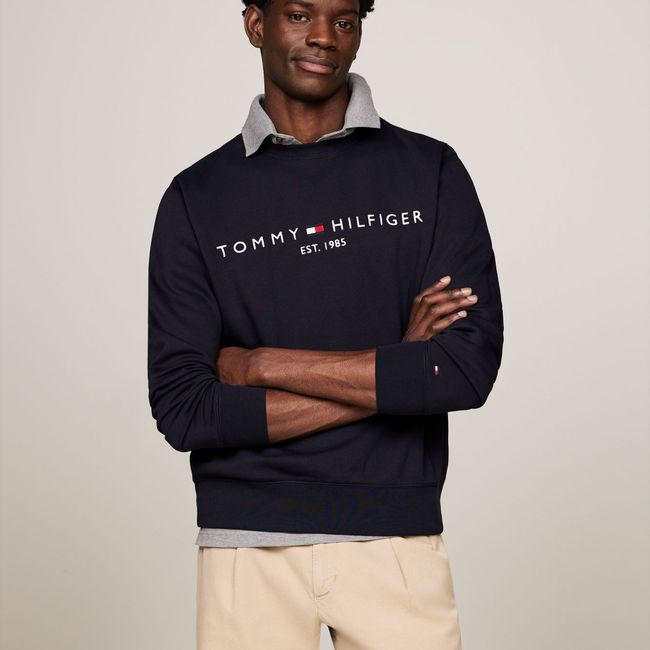 TOMMY HILFIGER - Polerón Established 1985 Azul Tommy Hilfiger
