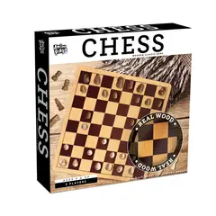GENERICO - Juego Ajedrez de Madera Anker Play