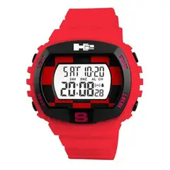 HUMMER - Reloj H2 WH2-1317 Unisex - Rojo