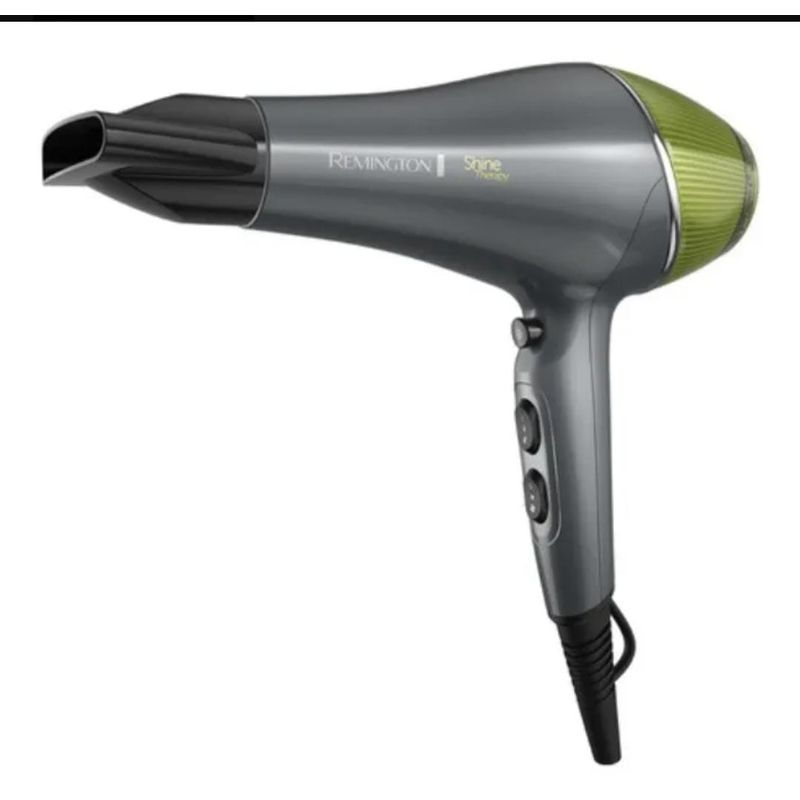 REMINGTON - Secador de pelo Remington Shine Therapy D18A grisverde 220V - 240V