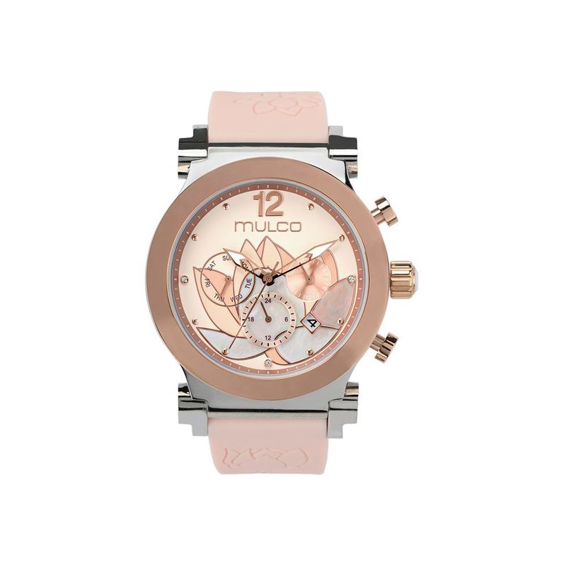 MULCO - Reloj Mulco Le Fleur Lotus MW3-19001-111 para Dama - Beige