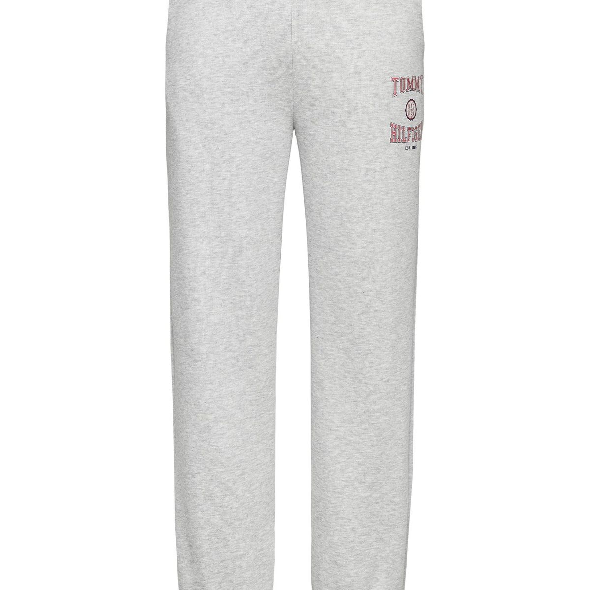 TOMMY HILFIGER - Joggers Diseño Universitario Gris Tommy Hilfiger