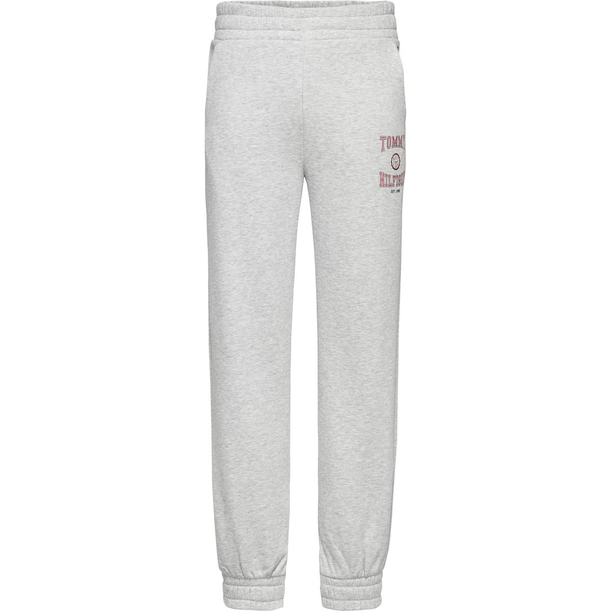 TOMMY HILFIGER - Joggers Diseño Universitario Gris Tommy Hilfiger