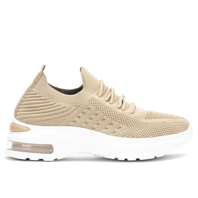 APOSTOL - Zapatilla Mujer Beige Fotini Apóstol