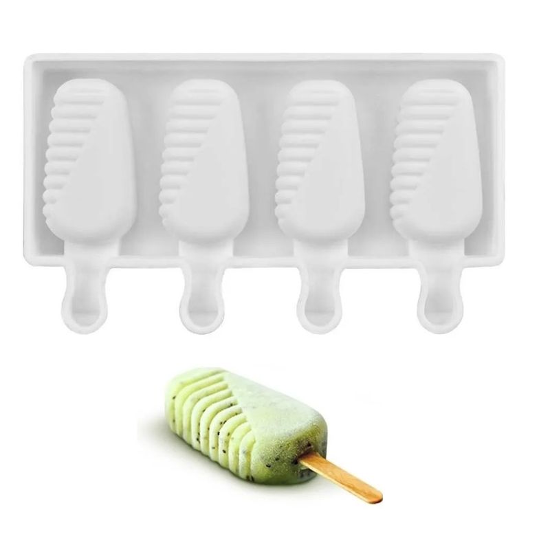 GENERICO - Moldes De Silicona Para Helados Molde Paletas Molde Helado mini420