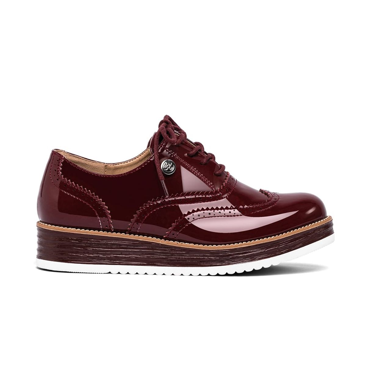 WEIDE - Mocasin Mujer Edith Rojo Oscuro Weide