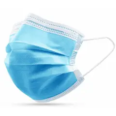 OEM - Mascarilla Desechable Certificada 3 Capas CELESTE Caja 50 Unidades